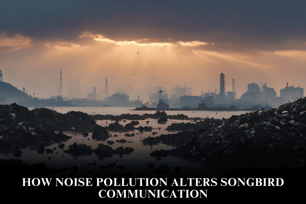 How Noise Pollution Alters Songbird Communication
