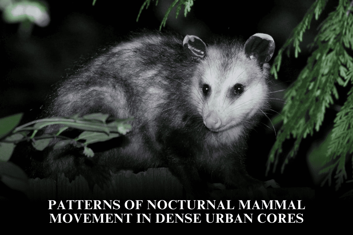 Patterns of Nocturnal Mammal Movement in Dense Urban Cores