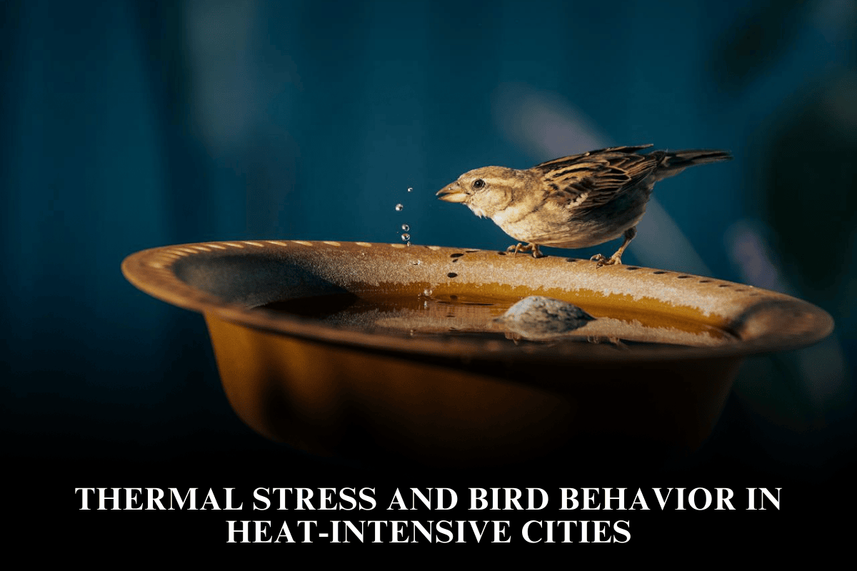 Thermal Stress and Bird Behavior in Heat-Intensive Cities